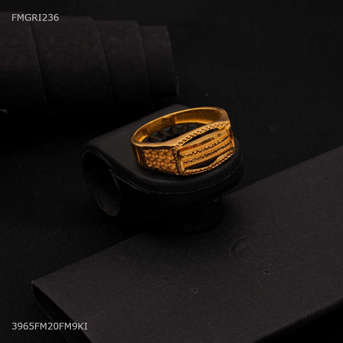 Shini Long with Lining Box Ring design for men - FMGRI237