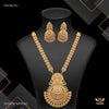 Designer Net Temple Necklaces for women 