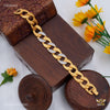 Shini Poka AD Gold Plated Braceletfor Men