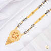 Shini Round Mini Flower Golden Mangalsutra for women 