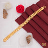 Shini Squar Pokal Gold Plated Braceletfor Men
