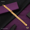 Shini Squar Pokal Gold Plated Braceletfor Men