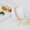 Shini Textur Lining AD Bangles For Women 