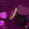 Shini Textur Lining AD Bangles For Women 