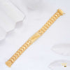 Squar AD Box Jaguar Gold Plated Braceletfor Men
