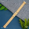Squar AD Box Jaguar Gold Plated Braceletfor Men