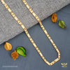 swastika by swastikaRhodium Nawabi Gold plated Chain