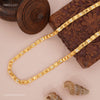 Swastika Rhodium Shini Nawabi gold plated chain For Man - FMGC1227