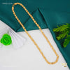 Thin Leaf Lotus gold plated chain For Man