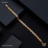 Thin Patta AD Bracelet Gold Plated For Women