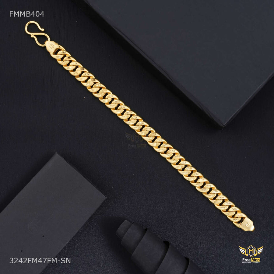 Thin with Mini Pokel Bracelet for Men - FMMB404