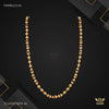 Three by Three Designer Golden Rudraksha mala