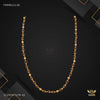 Three by Three with Golden Rudraksha mala