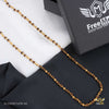 Two by Two Golden Rudraksha mala