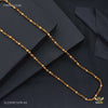 Two by Two Golden Rudraksha mala