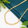V to V with Snak Dot Gold plated Chain