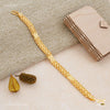 X Cut Passi Gold Plated Braceletfor Men