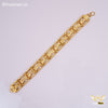 Freemen Amazing stylish Men Golden Bracelet - FM343