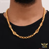 Freemen Nawabi ring unique Gold Plated Chain for men- FM063