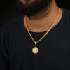 Freemen Gold Plated Atta Chain with Sun Pendant