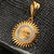 Freemen Gold Plated Atta Chain with Sun Pendant