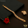 Freemen Kohli Rhodium Best Quality Gold Plated Bracelet - FM065