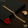 Freemen Rhodium one by one Gold Plated bracelet - FM055