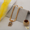 Freemen Snack Gold Plated Chain with Pendant - FM061