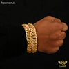 Freemen two line atta bracelet for men - FM069