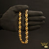 Freemen Gold plated leaf nawabi chain FM013 ( 6 months warranty )