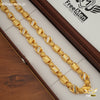 Freemen Elegant Lotus Round Nawabi Chain Gold Plated- FMGC17