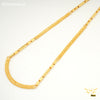 Freemen Elegant Milan with Pipe Chain Gold Plated- FMGC15