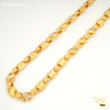 Freemen Elegant Lotus Round Nawabi Chain Gold Plated- FMGC17