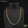 Freemen Modish Long Raise Link Gold Plated Chain - FMGC30