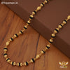 Freemen Aesthetic black One ball Rudraksha Mala - FMGRU07