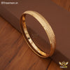 Freemen Standing Golden Cross Design Kada For Men - FMK2