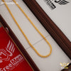 Freemen Modish Long Cube Gold Plated Chain - FMGC28