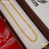 Freemen Modish Long Traditional link Gold Plated Chain - FMGC33