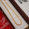 Freemen Modish Long Raise Link Gold Plated Chain - FMGC30