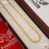 Freemen Crave Laser Nawabi Gold Plated Chain - FMGC26