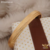 Freemen Standing Golden LineDesign Kada For Men - FMK1