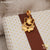 Freemen Beautiful Ganpati Golden Pendant for men- FMP01