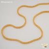 Freemen Modish Long Cube Gold Plated Chain - FMGC28
