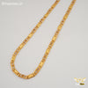 Freemen Om Nawabi Rhodium And Gold Plated Chain - FMGC24