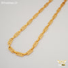 Freemen Crave Laser Nawabi Gold Plated Chain - FMGC26