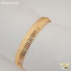 Freemen Standing Golden LineDesign Kada For Men - FMK1