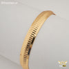 Freemen Standing Golden Cross Design Kada For Men - FMK2