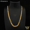 Freemen Stylish Koli Laser Link Gold Plated Chain - FMGC36