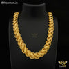 Freemen Lotus Heavy Stylish Design Gold Plated Chain - FMGC38