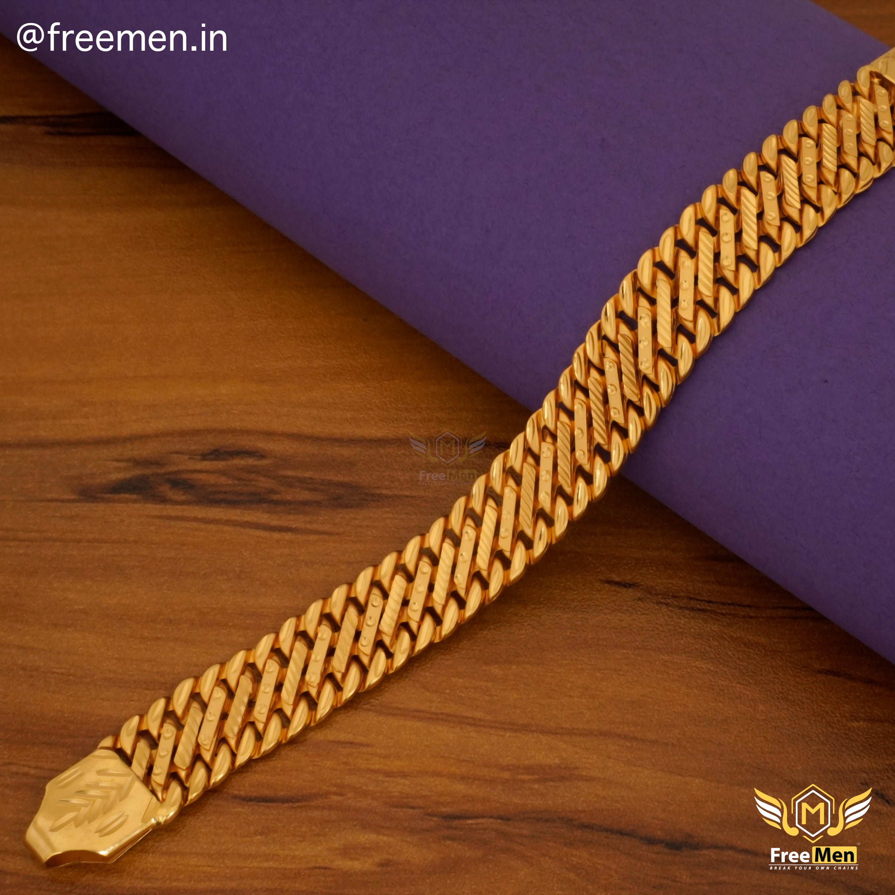 Bangles & Bracelets | 1 Gram Gold Bracelet | Freeup